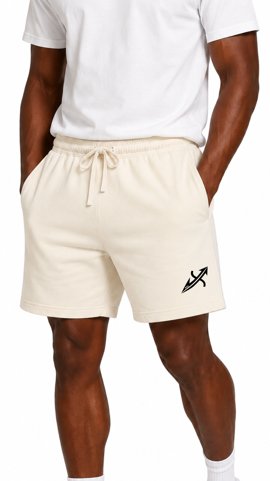 Ivory Flow Shorts